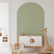 Block Colour Arch Decals - Green