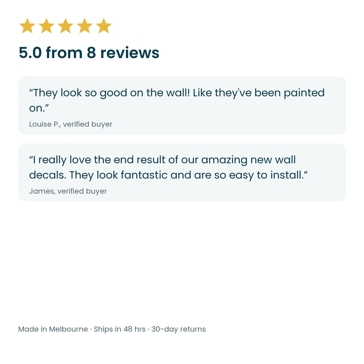 Australian animal decals customer reviews
