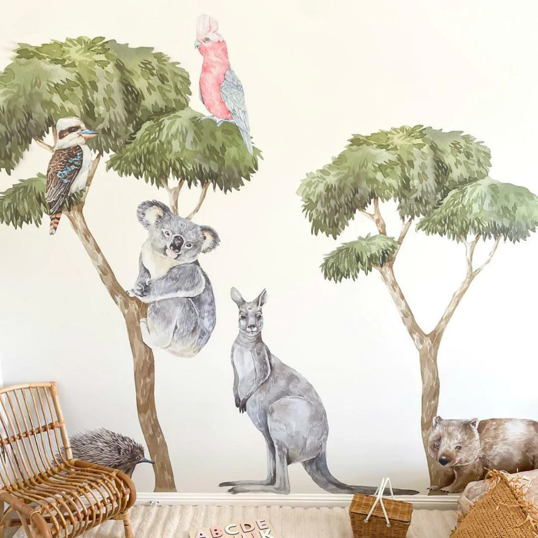 Australian Gum Tree Wall Decals