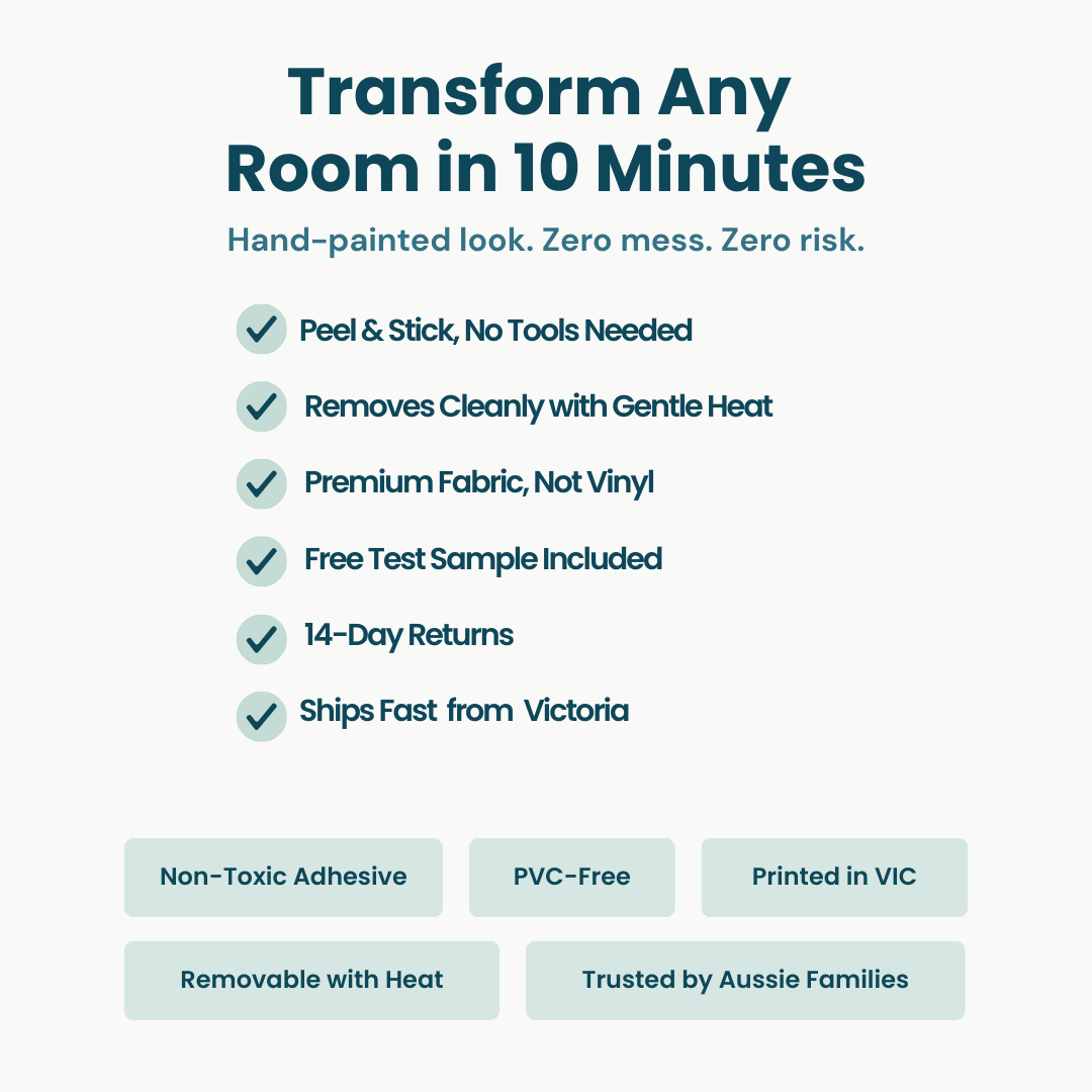 Green Grass Wall Trim Decals