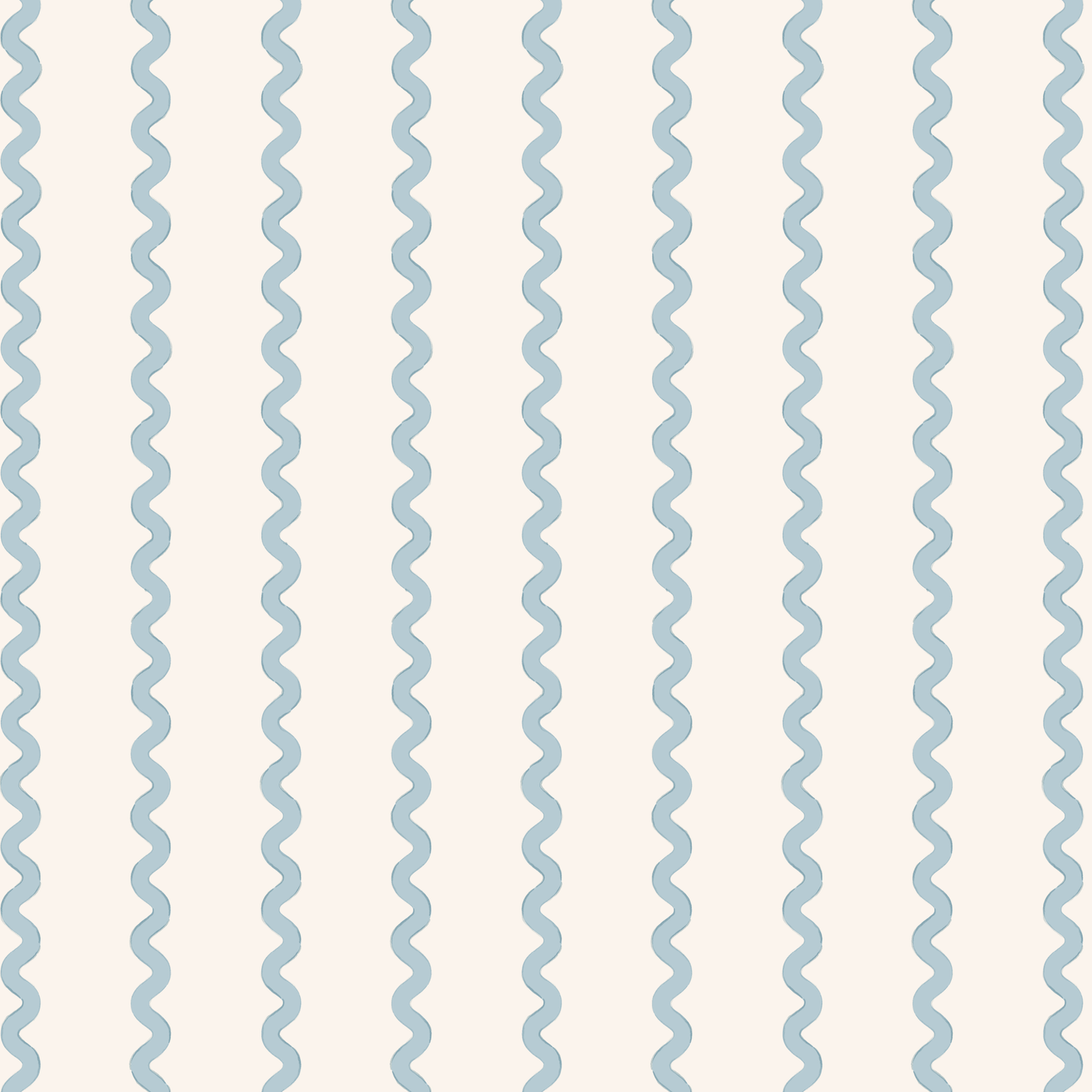 Wavy line pattern in light blue on a white background