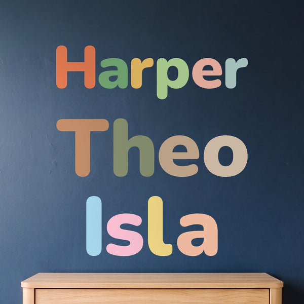 Name decals