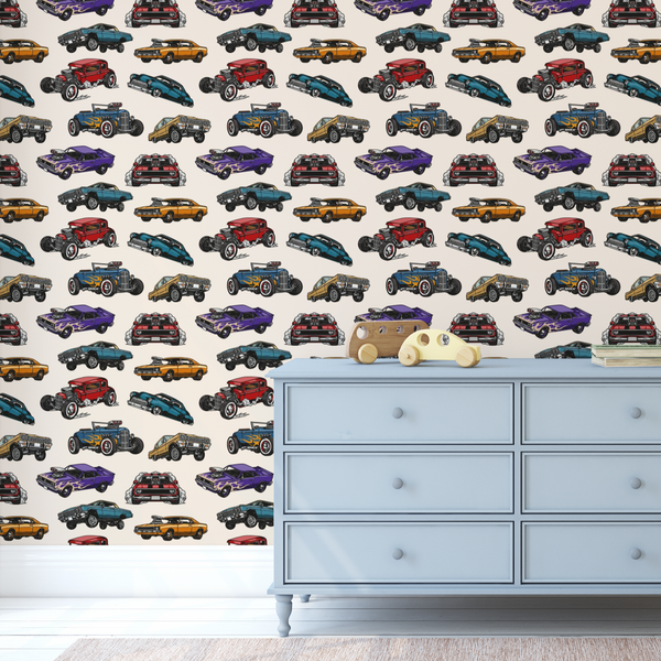 Hot Rods Kids Car Wallpaper