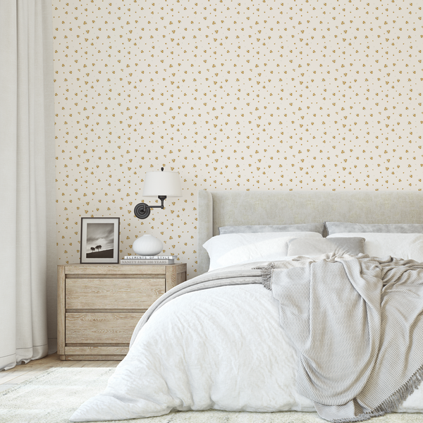 Matilda Rust Dainty Floral Wallpaper
