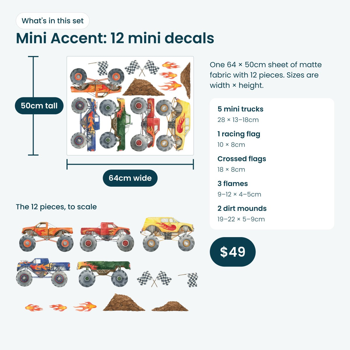 What's in the Mini Accent set