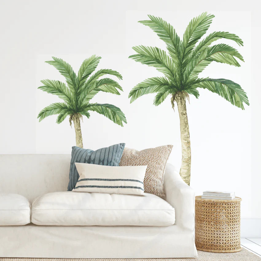 Tropical Palm Tree Wall Decals