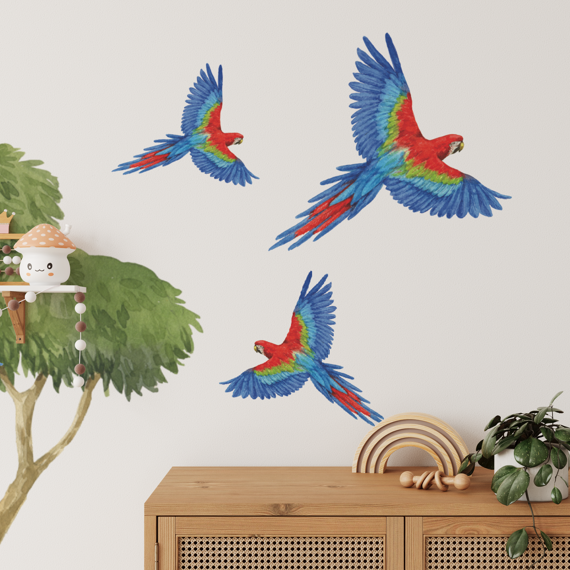Parrot Wall Decals