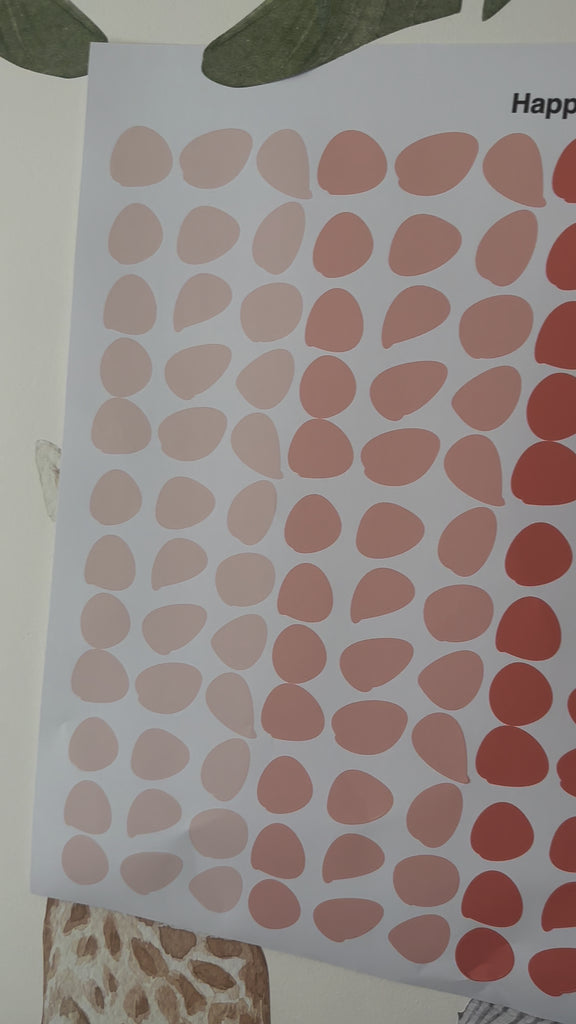 Happy Dots 180pcs Tropical Fiesta Wall Decals