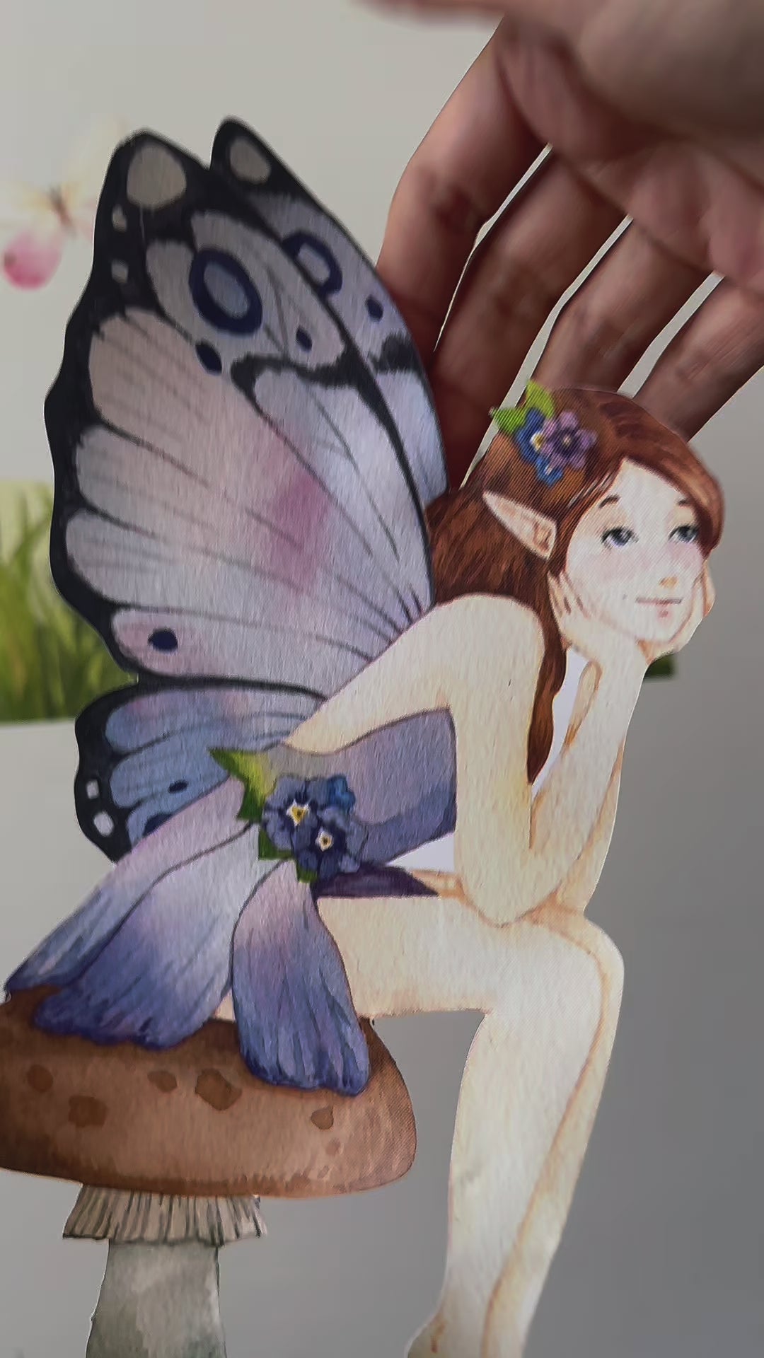 Flower Fairy Wall Decals