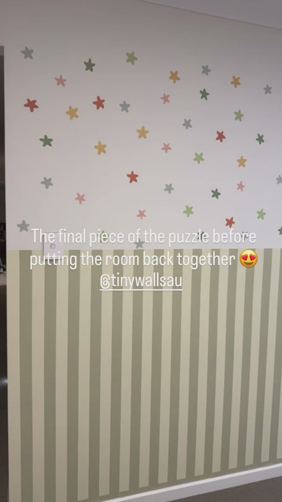 Sage Two-Tone Half Wall Panels