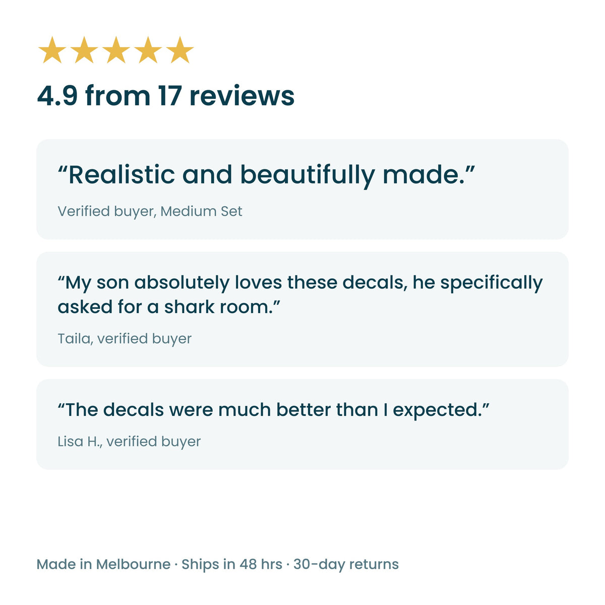 Shark wall decals customer reviews