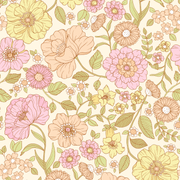 Juliet Summer Brights Floral Wallpaper