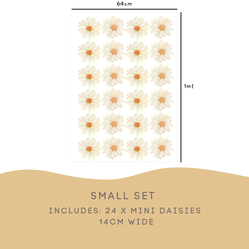 Mini Daisy Wall Decals