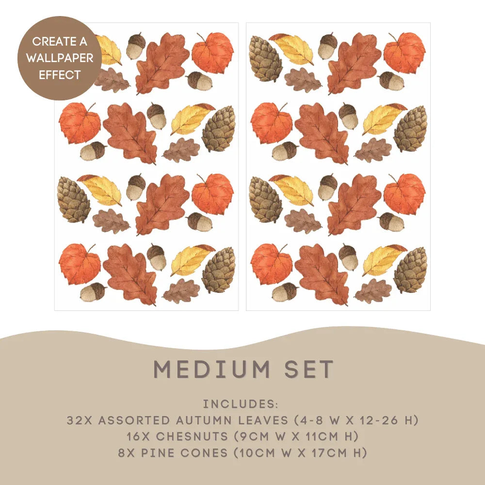 Autumn Leaves Wall Decals – Tiny Walls