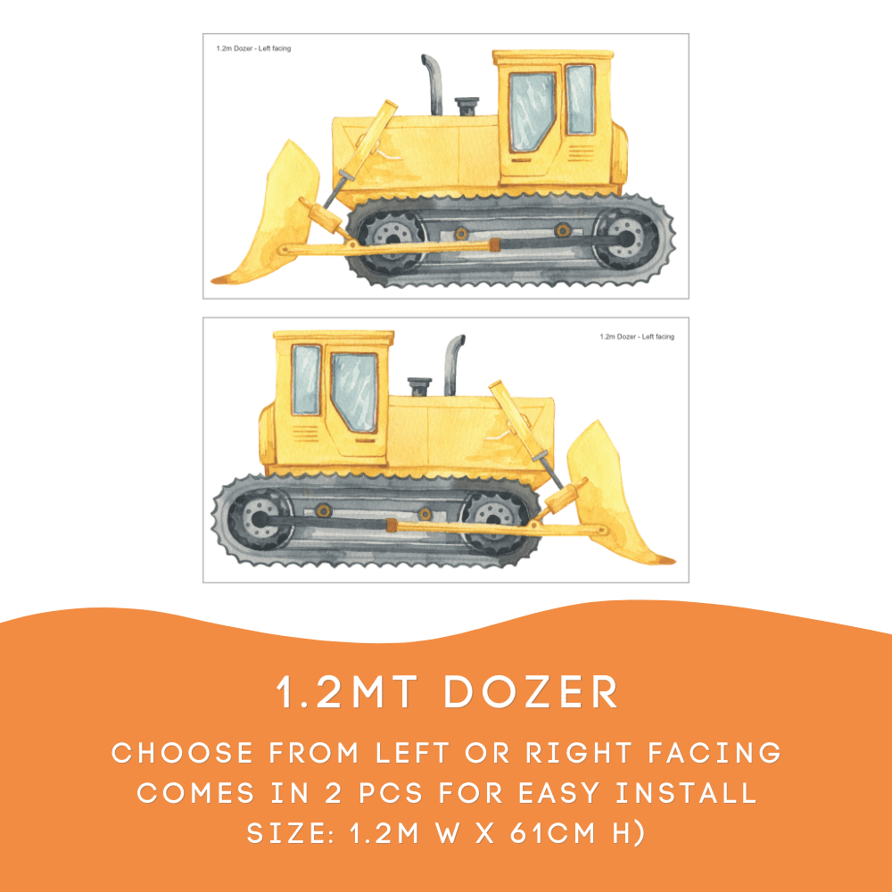 Dozer Wall Decals