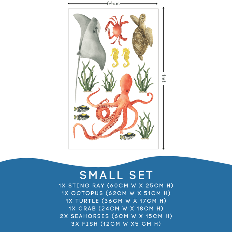 Ocean Animal Wall Decals