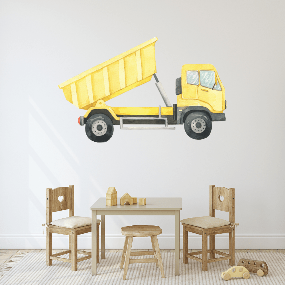 Dump Truck Wall Decal