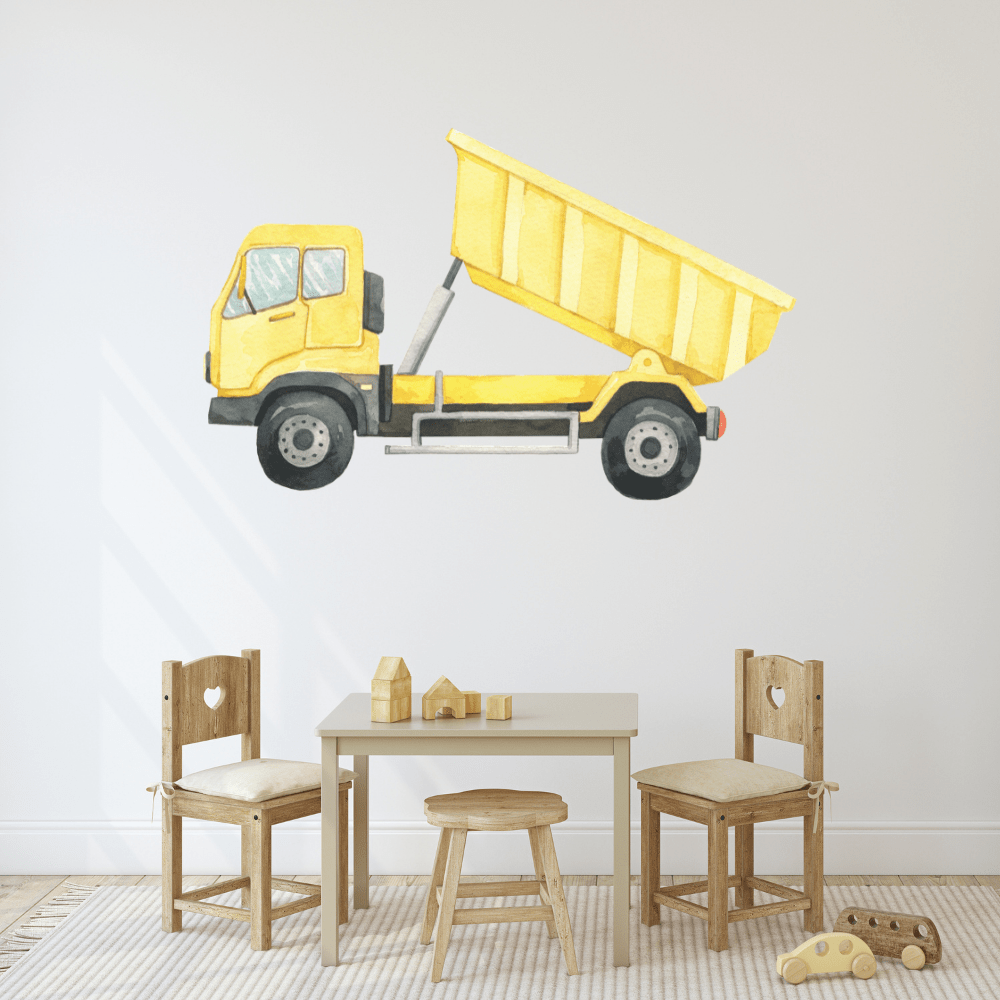 Dump Truck Wall Decal