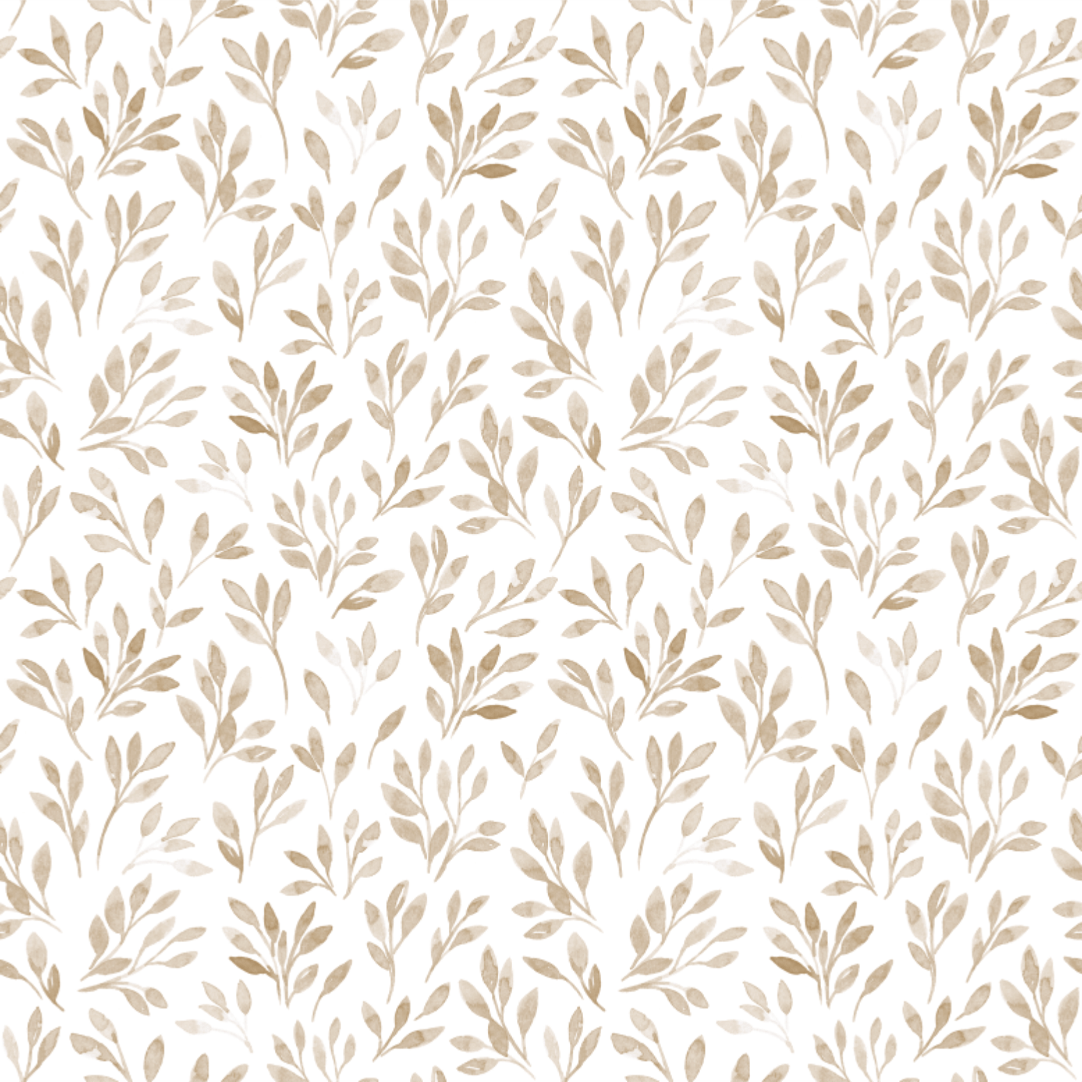 Albie Linen Foliage Rustic Wallpaper