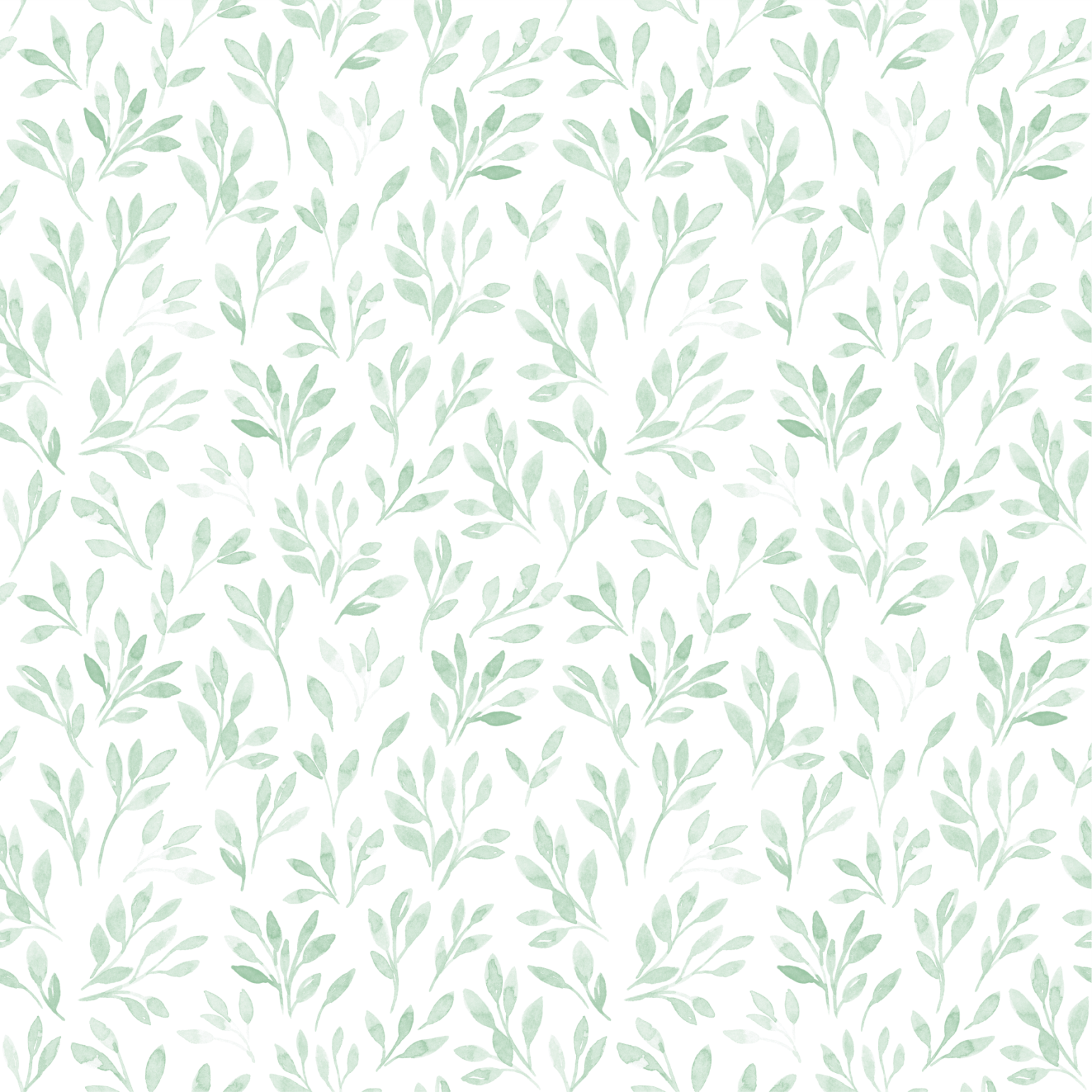 Albie Spearmint Rustic Foliage Wallpaper