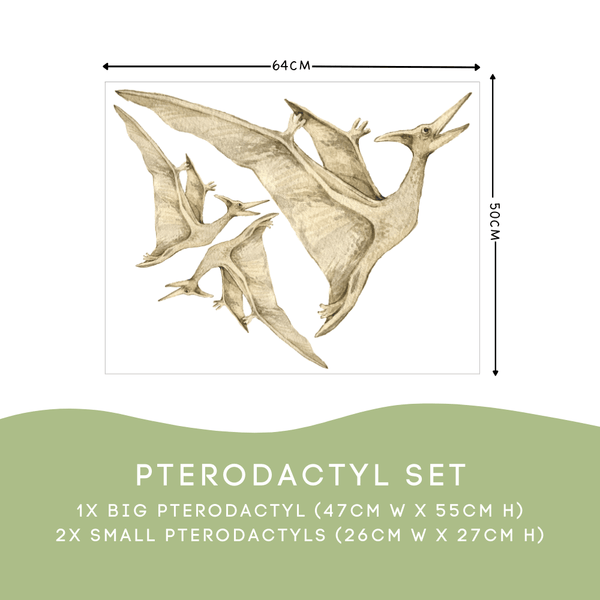 Pterodactyl Dinosaur Decals