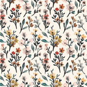 Hadley Boho Floral Rustic Wallpaper