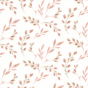 Hudson Dusty Pink Modern Farmhouse Wallpaper