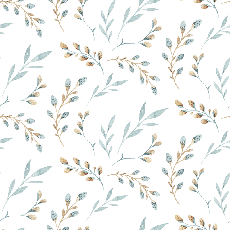 Hudson Seafoam Modern Farmhouse Wallpaper