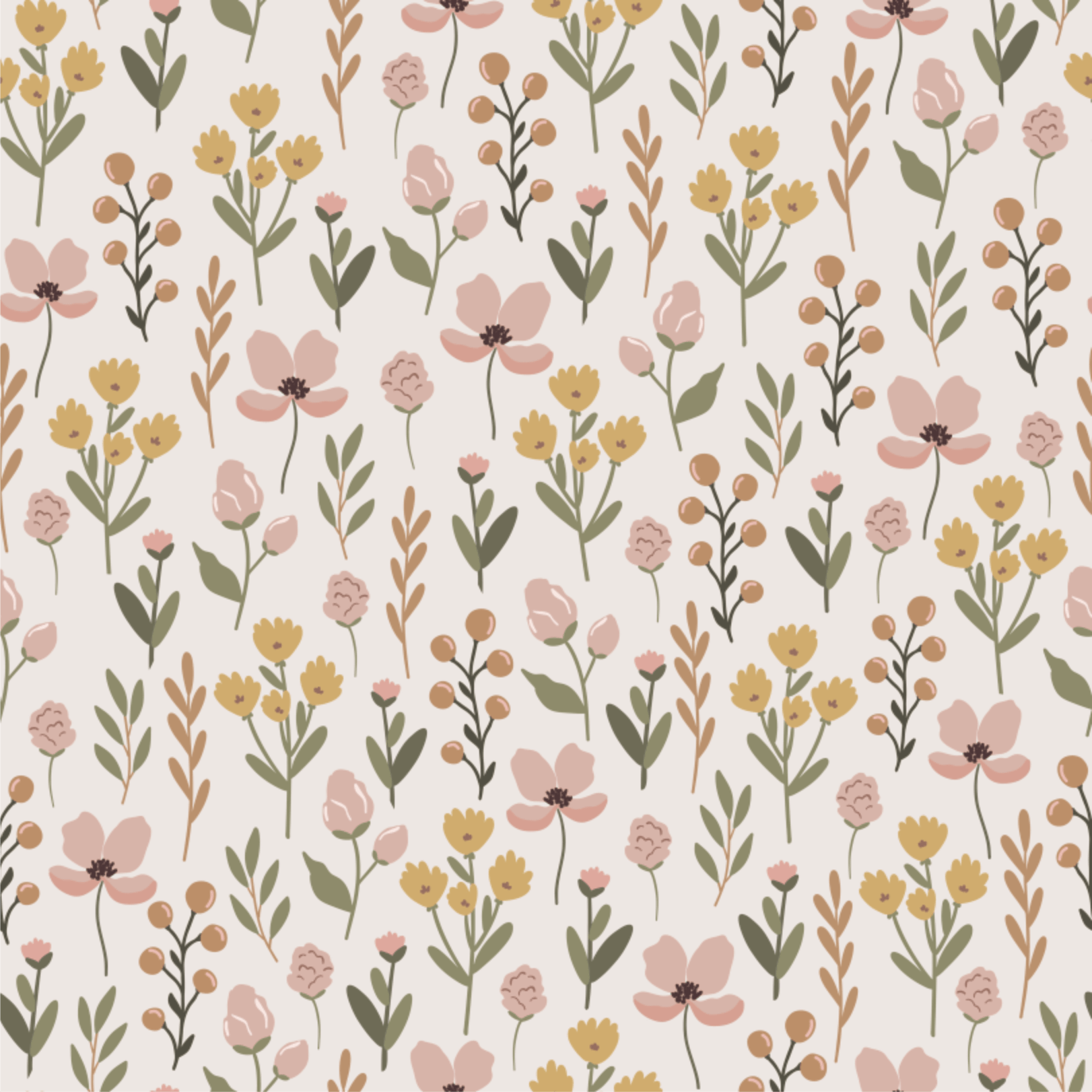 Liberty English Garden Floral Wallpaper
