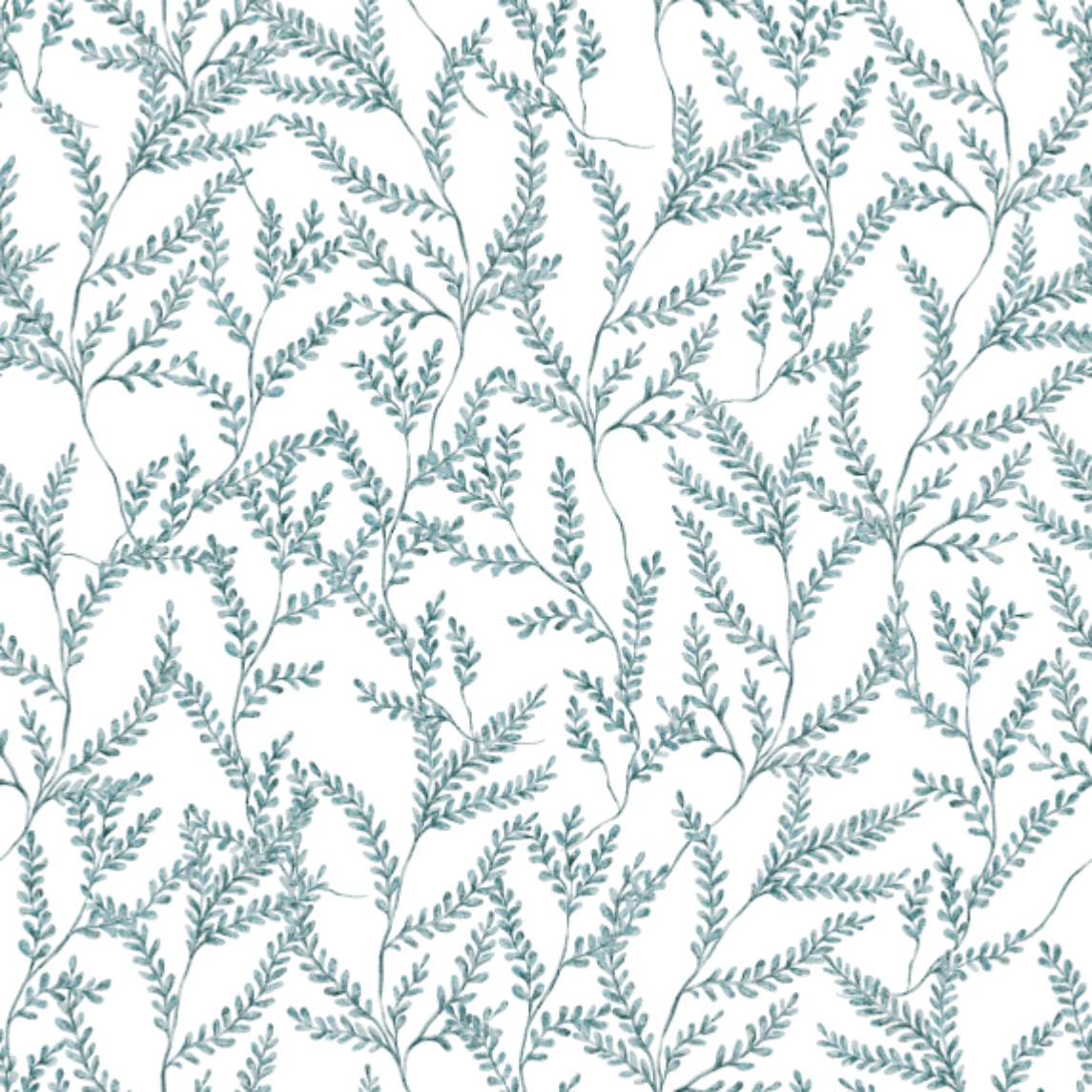 Mae Ocean Foliage Leaves Wallpaper