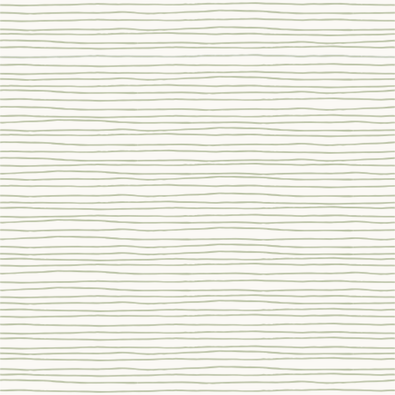 Morgan Sage Green Lines Wallpaper