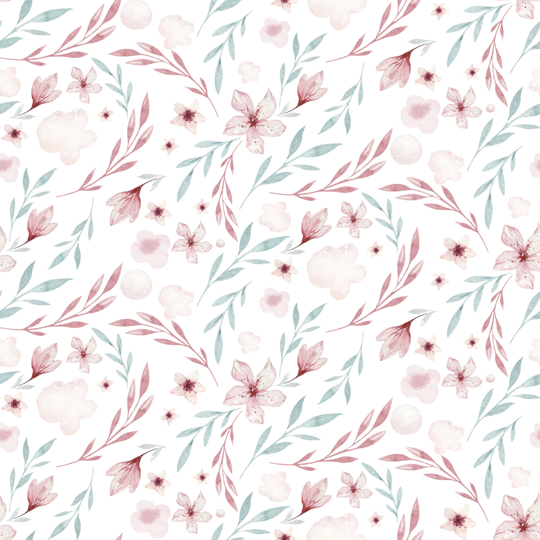 Pretty Blooms Floral Wallpaper