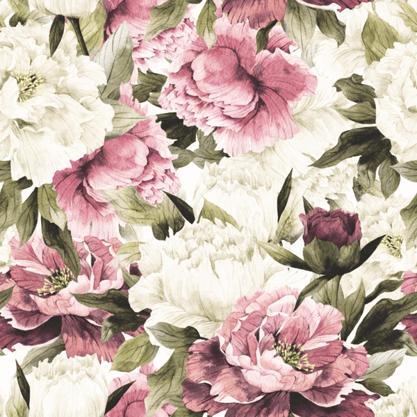 Victoria Vintage Floral Wallpaper