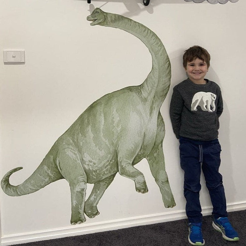 Brachiosaurus Dinosaur Wall Decals