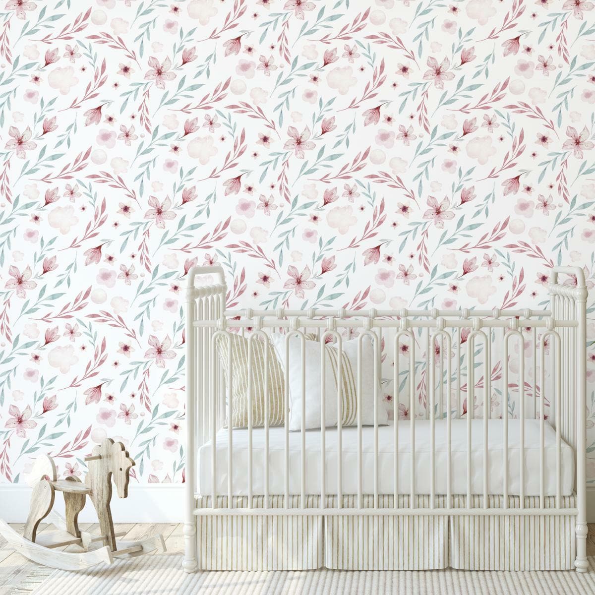 Pretty Blooms Floral Wallpaper