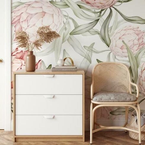Protea Flower Large Scale Wallpaper Mural