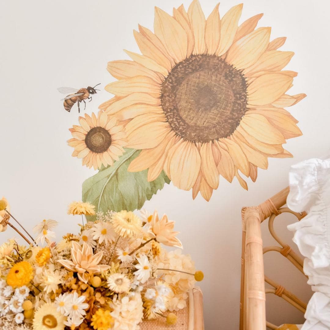 Sunflower Wall Decals