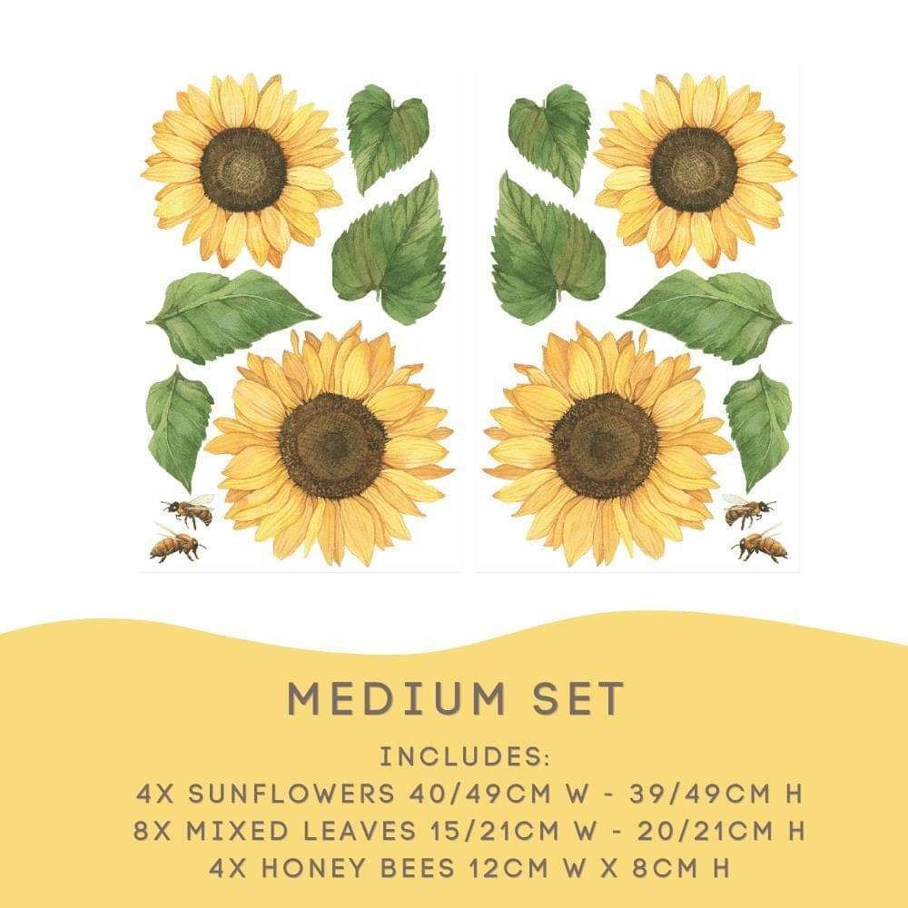 Sunflower Wall Decals